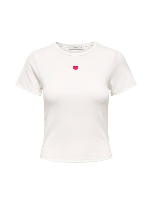  ONLY | 15342939/Cloud Dancer RED HEART